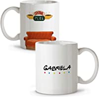 Taza Friends Personalizada con Nombre-Texto. Regalos Frikis Personalizados. Tazas Personalizadas de Cerámica. Varios…